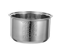 COLLBATH Electric Cooker Rice Cooker Replacement Pot Stainless Steel Liner 1.6l Universal Compatibility