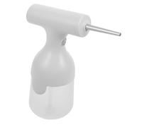 COLLBATH Electric Facial Cleanser Foams Maker Reliable Multi-functionality, White Abs and Silicone Material, Unique Minimalist Style for Skin Cleansing and Shower Gel Use