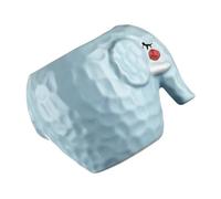 COLLBATH Elephant Ceramic Cup Household Wine Cup Small Ceramic Cocktail Glass Decorative for Home Bar Use