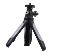 COLLBATH Extendable Mini Tripod Camera Adapter for Phone Stand Extendable Camera Tripod for Action Cameras Portable Extension Pole in White