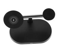 COLLBATH Fast Wireless Charging Station Magnetic Dock for Phone Watch Earbuds with Convenient Stand Sturdy Desktop Charger for Men Multi-device Charging