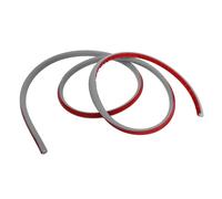 COLLBATH Flexible Quarter Round Countertop Shower Molding Trim PVC Water Barrier for Shower Quick Installation Built to Last Elegant Stylish Decorative Edging Strip for Kitchens and Living