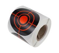 COLLBATH Fluorescent Paper Targets Adhesive Stickers for Shooting Practice, Practical Aim Labels Made of Easy to Carry Fluorescent Paper and Adhesive Sticker for Outdoor Training