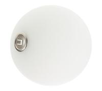 COLLBATH Frosted Glass Globe Light Shade Replacement for Bulb White Ceiling Lamp Cover Decorative Spherical Pendant Lamp Shade for Chandeliers and Hanging Lights