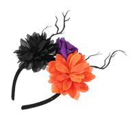 COLLBATH Ghost Bride Tiara Gothic Headpiece Dress up Halloween Photo Prop Unique Headband for Women Girls Ladies