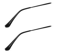 COLLBATH Glasses Replacement Temple Arms and Provides Sturdy Connection with Cupronickel and Plastic Material, Black Colour, Prevents Loosening for Eyeglasses and Spectacles