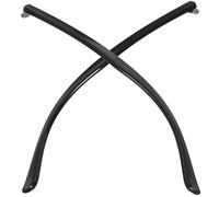COLLBATH Glasses Replacement Temples Arm Legs Tr90 Metal Eyeglasses Pair | Stable Wear Resistance, Easy Installation, Streamlined Design, Black Finish, Repair Accessories for Eyewear