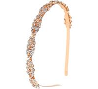 COLLBATH Glitter Rhinestone Headband for Women Sparkling Hair Hoop Fashion Hairband Wedding Party Accessories Fits Elegant Headpiece