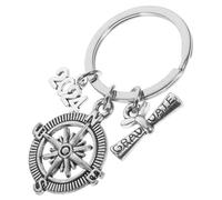 COLLBATH Graduation Key Holder 2024 Bachelor's Cap Keychain Keyring for Boys Girls