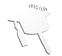 COLLBATH Graduation Sublimation Photo Frame Blank DIY Decoration Density Board Suitable for Party and Home Display Keepsake for Masters and Seniors