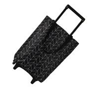 COLLBATH Grocery Shopping Cart with Stairclimbing Wheels Removable Bag Thick Style Foldable Trolley for Camping and Household Use Portable Handpulled Trolley with Telescopic Handle for Easy