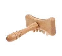 COLLBATH Guasha Massaging Rod Acupressure Stick Portable Massage Tool Beech Material to Promote for Warm-ups Suitable for Dancers and Therapists Random Color