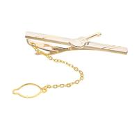 COLLBATH Guitar Tie Clip for Men Copper Necktie Clamp Elegant Music Themed Accessory for Musicians Secure Grip Stylish Design for Parties and Special Occasions