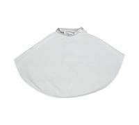 COLLBATH Haircut Apron Unisex Hairdressing Cape Neck Hair Cutting Cover for Salon Barber Use Protects Clothing During Dye Perm and Haircuts White