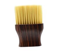 COLLBATH Hairdressing Neck Face Duster Brush with Comfortable Handle for Barbers Hair Sweep Brush for Broken Hair Cleaning in Salon Easy to Clean and Carry Random Color