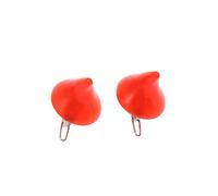 COLLBATH Halloween Devil Horn Hair Clips 2pcs Red Stereo Hairpins Barrette for Women