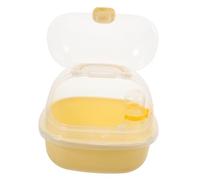 COLLBATH Hamster Travel Case Small Pet Cage Modern Design Outdoor Hamster Carrier Half-view Travel Container for Comfortable Housing