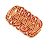COLLBATH Handcrafted Lightweight Bamboo Hair Clips for Women Vintage Boho Hanfu Accessories Skin-friendly Traditional Weaving Hairpins Comfortable Secure Hold for Daily and Special