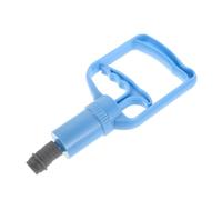 COLLBATH Handheld Vacuum Cupping Pump Blue Manual Suction Cup Massager Kit for Home Therapy Transparent Vacuum Pressure Cup with Easy Single-Hand Operation for Deep Tissue Muscle Relief