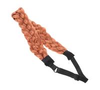 COLLBATH Handmade Five-strand Braided Headband for Women Elastic Adjustable Fit Lightweight Comfortable Hair Accessory for Elegant Party Hairstyles and Everyday Wear