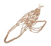 COLLBATH Handwoven Macrame Wine Bottle Carrier Jute Rope Wine Jar Packaging Bag for Easy Carrying for Parties and Gatherings
