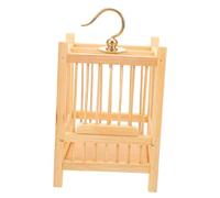 COLLBATH Hanging Cricket Cage Bamboo Box Compact and Portable Enhance Boys and Girls' Nature Learning