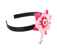 COLLBATH Headband Floral with Tassel Flower Pendant Versatile Headband Korean Hair Accessories Traditional for Hanbok for Different Occasions and Performances