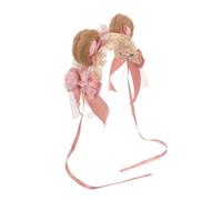 COLLBATH Headband Women's Bear Ear Headband Soft Plush Hair Accessory for Fashion Cosplay Convention