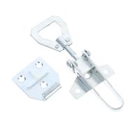 COLLBATH Heavy Duty Galvanized Steel Beekeeping Latch Clamp Secure Box Connector Buckle Hook for Beehive Bottom Box and Super Easy to Use Beekeepers Tool for Strong Hive Connection