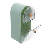 COLLBATH Heavy-duty Makeup Organizer Storage Box for Lipstick Lip Gloss Concealer Nail Polish Compact Cosmetic Holder for Dressing Table Space-saving Design Gift for Women