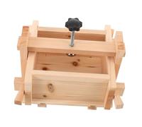 COLLBATH Heavy Duty Wooden Tofu Press Mold for Homemade Tofu and Cheese with Detachable Design for Home and Commercial Use