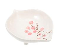 COLLBATH Hedgehog Food Bowl Ceramic Bite-resistant Small Animal Feeder Stylish Design