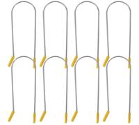 COLLBATH Hot Curler Clips Replacement Pins 16pcs Stainless Steel for Hot Rollers and Hair Curling Styling Tools