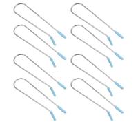 COLLBATH Hot Roller Clips and Maintain Hair Health 20pcs U-shaped 304 Stainless Steel Metal Wire Clips to Create Retro Rolls Replacement for Heated Hair Rollers for Do it Yourself at Home