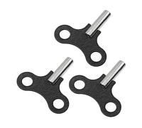 COLLBATH Household Clockwork Key Winding Wrench 3pcs Pack Fit for Clocks Scraping Design