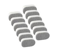 COLLBATH Household Sponge Scouring Pad with Strong Water Absorption for Kitchen Cleaning 12pcs and Non-Scratch Scrubbing