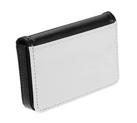 COLLBATH Id Card Case Pu Leather Business Card Holder for Office Travel Students