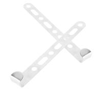 COLLBATH Induction Pipe Support Power Supply Fixing Bracket 2pcs Iron Rotatable Heavy Duty Mount for Car Air Intake Cold Air Pipe