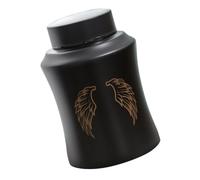 COLLBATH Iron Pet Urn for Dog Ashes Pet Bereavement Present Cat Memorial Cremation Urn
