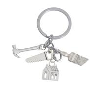 COLLBATH Key Holder Keyring Creative Metal Keychains Engineer Keychain for Backpack Bag Decor