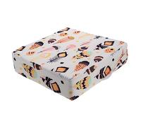 COLLBATH Kids Chair Cushion Pad Booster Seat Cushion for Infant and Toddler with Colorful Pattern Design, Waterproof Polyester, Easy to Clean, Not Deform After Long-Term Use, Suitable