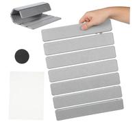 COLLBATH Kitchen Counter Drying Mat Foldable Water Absorbing Dish Mat Heat Resistant Super Absorbent Diatomaceous Earth Pad for Plates Bottles Cups