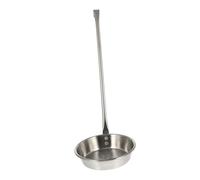 COLLBATH Kitchen Gadget Kitchen Utensil for Making Deep-Fried Snacks and Baking Stainless Steel Home Frying Mold Oil Cake Spoon Rust-Proof Wear-Resistant Silver