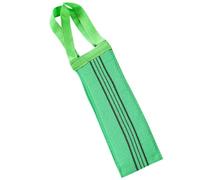 COLLBATH Korean Body Scrub Double-sided Back Washer for Shower Pull Rope, Easy to Store Bath Scrub Towels Made of Plant Fibre in Green, Bathing Towel for Exfoliating and