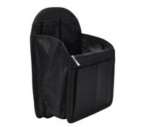 COLLBATH Large Bag Insert for Backpack Storage, Foldable Lightweight Nylon Storage Container, Korean Style Black Bag Liner, Travel Luggage Organiser and Packing Essential