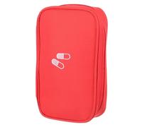COLLBATH Large Portable Medicine Bag for Travel and Outdoor Use Oxford Pouch with Wide Opening for Easy Access Multi-Purpose Emergency Storage for Home Hiking Camping and Car Supplies