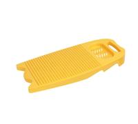 COLLBATH Large Scrubbing Board Hand Washing Clothes Tools Wash Board for Hand Washing Washboard with Soap Holder Reinforced Pp Material Indoor Laundry Washboard