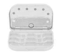 COLLBATH Lash Tray Eyelash Storage Box with LED Mirror, Portable Makeup Organizer for False Eyelashes and Daily Use by