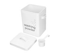 COLLBATH Laundry Powder Storage Bucket Lid for Laundry Organization Made of Material Includes Scoop for Easy Use Surf Washing Powder