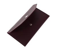 COLLBATH Leather Cash Envelope Wallet for Women Reusable Money Organizer with Secure Hidden Snap Closure Quick Access Flip Design Compact Change Purse and Receipt Holder Budget Binder Pouch